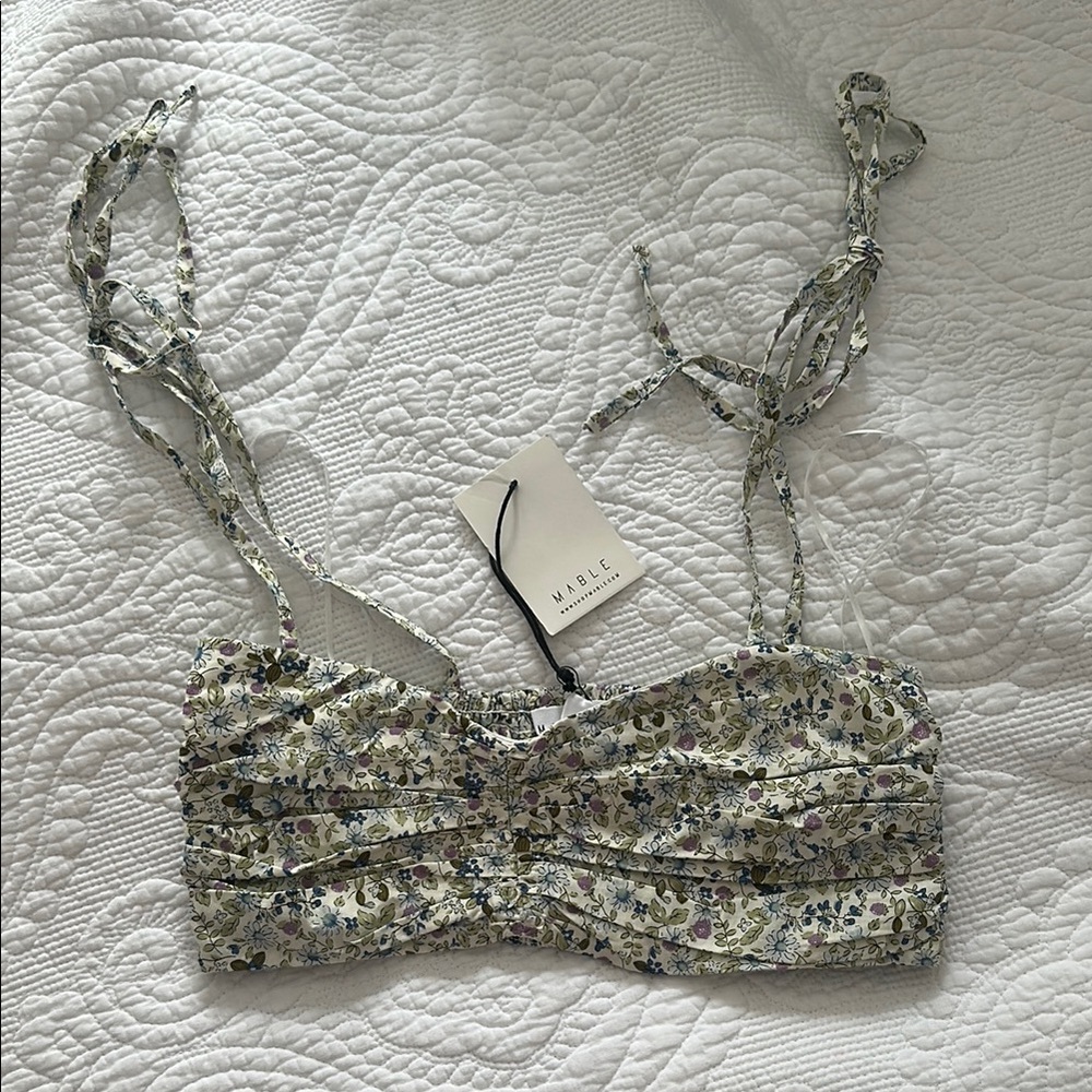 Giorgi Floral Crop Top - Brand New